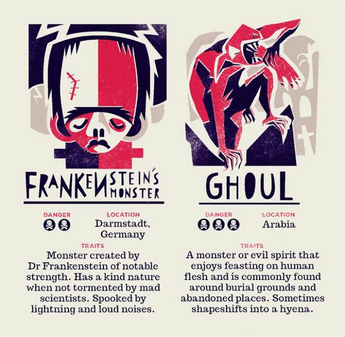 A Clever Monster Guide Just In Time For Halloween
