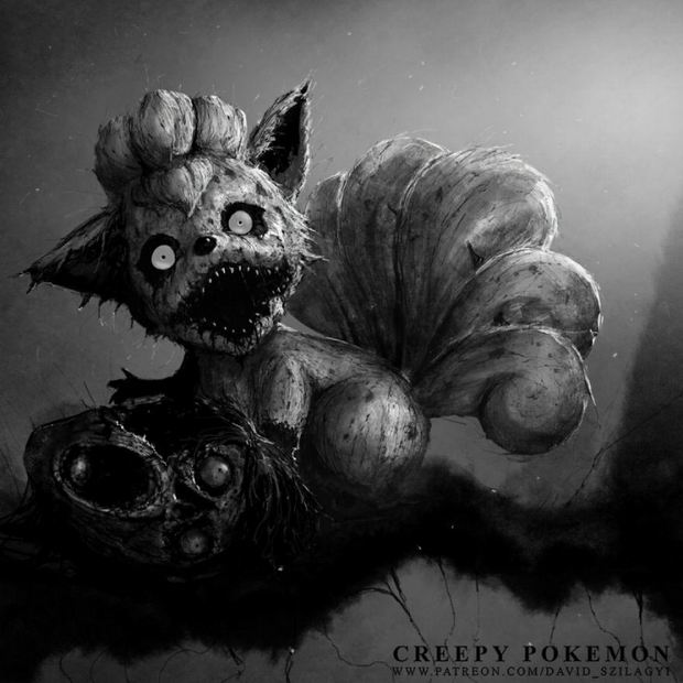 Guy Turns Pokemon Into Monstrosities Just In Time For Halloween