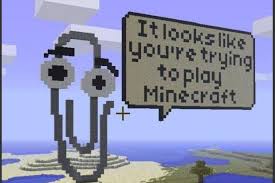 microsoft clippy minecraft - It looks you're trying to play Minecraft