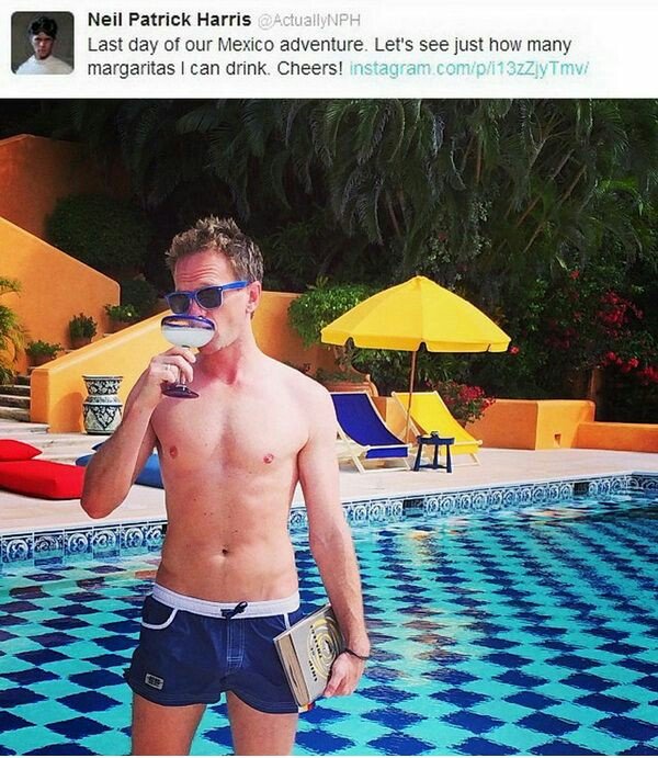 Neil Patrick Harris' Idea Of Vacation Is A Very Tempting One