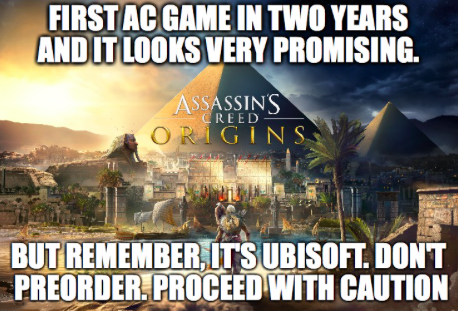 landmark - First Ac Game In Two Years And It Looks Very Promising. Assassin'S Creed Origins But Remember, Its Ubisoft. Dont Preorder.Proceed With Caution