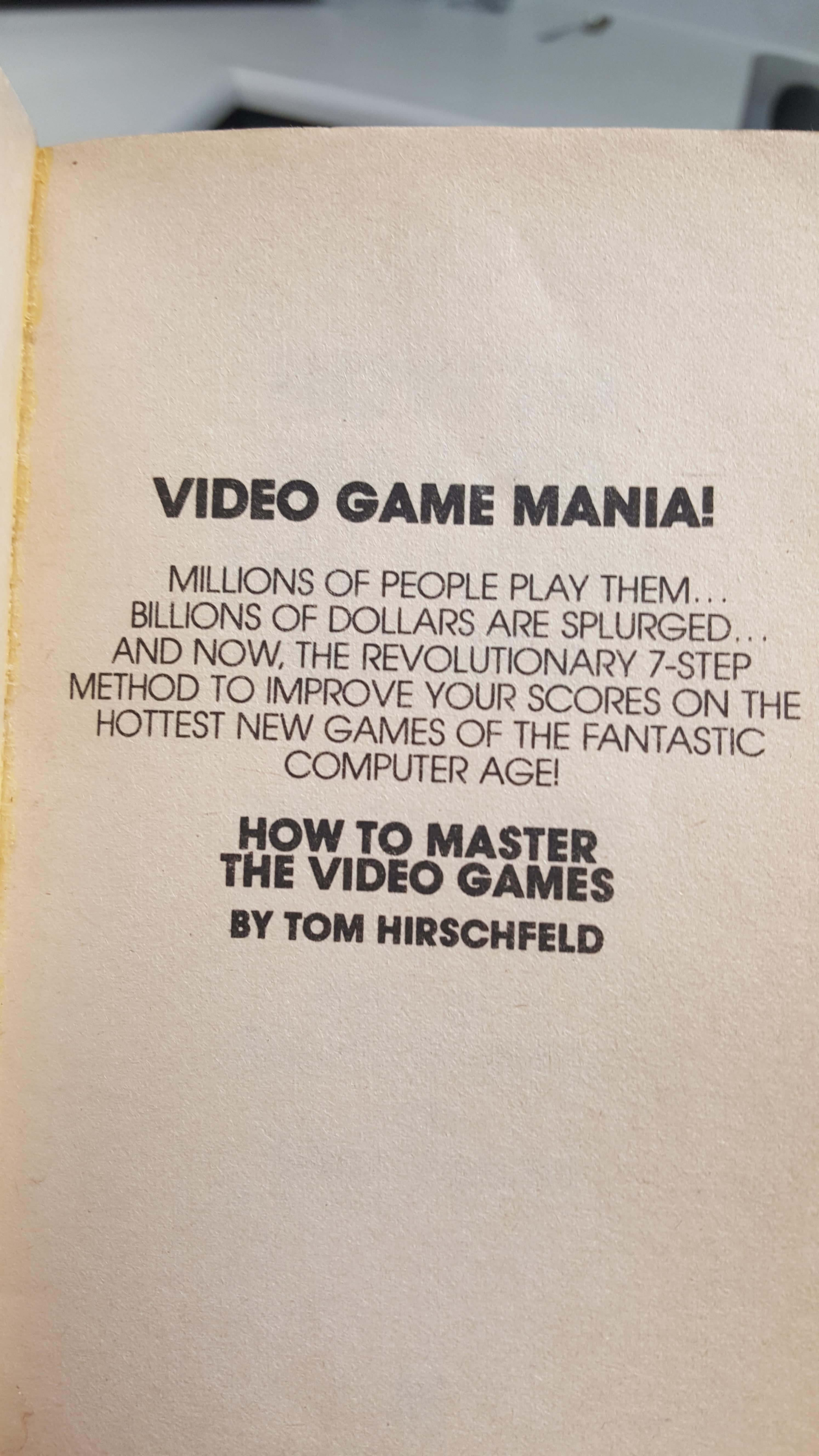 Vintage Video Gaming Manual Will Give You The Case Of Nostalgia