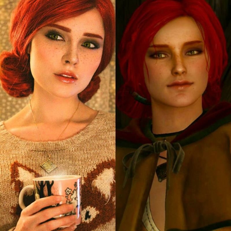 Triss from The Witcher.
