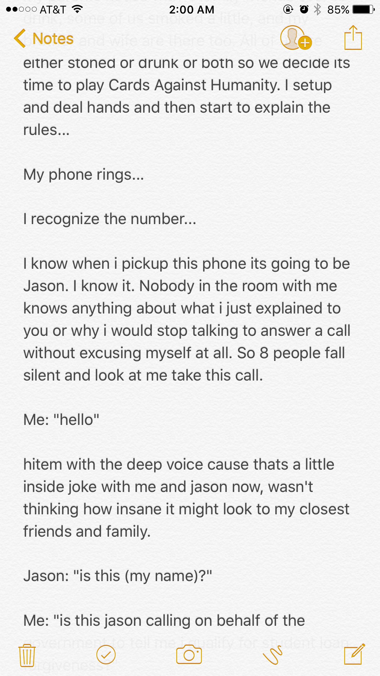 Guys Tells A Breathtaking Story About How A Telemarketer Finally Got To Him