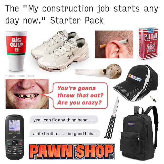 21 Hilarious Starter Packs That Will Make You Laugh
