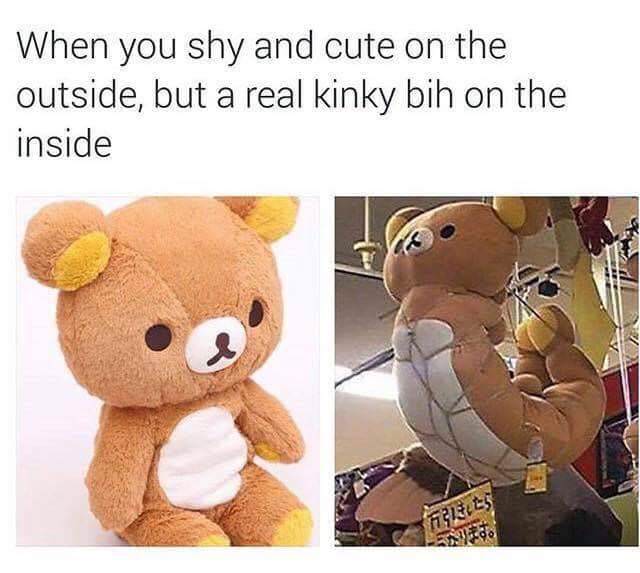 memes - you are cute but kinky - When you shy and cute on the outside, but a real kinky bih on the inside 25 No