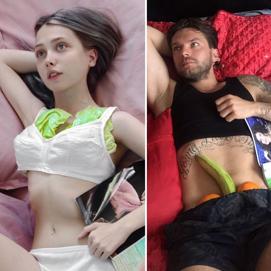 With Cheap Cosplay And Making Fun Of Instagram Models This Russian Guy Is Getting Pretty Famous