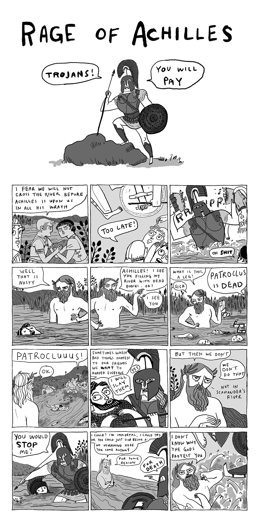 40 Mythological Comic Strips For A Chill Friday