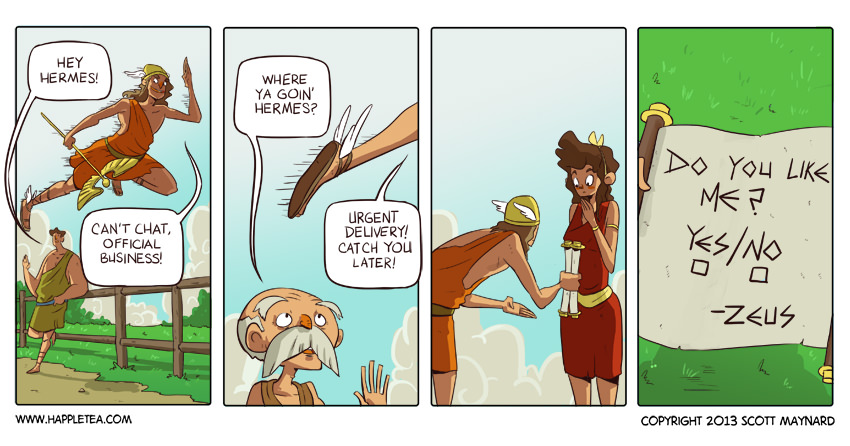 40 Mythological Comic Strips For A Chill Friday