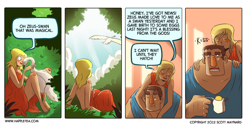 40 Mythological Comic Strips For A Chill Friday