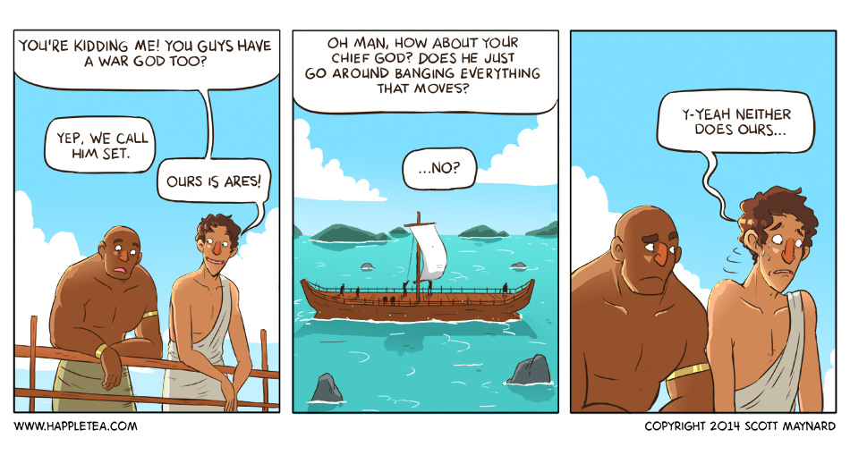 40 Mythological Comic Strips For A Chill Friday