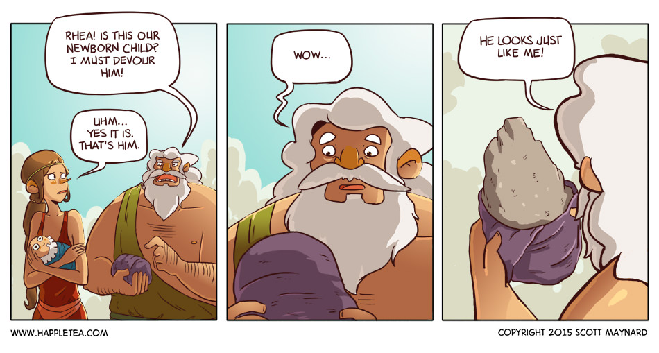 40 Mythological Comic Strips For A Chill Friday