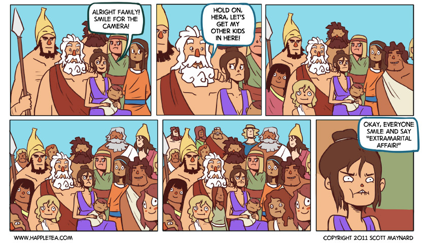 40 Mythological Comic Strips For A Chill Friday