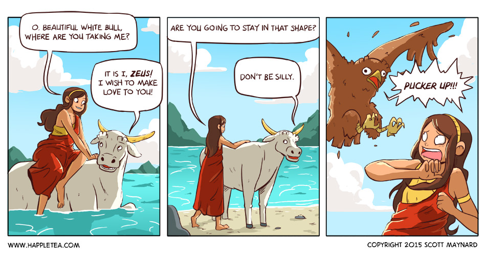 40 Mythological Comic Strips For A Chill Friday