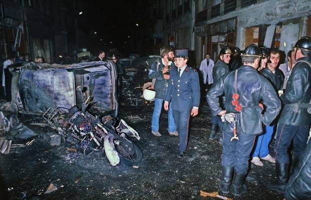 French police and fire fighters examine the damage after a bomb was detonated in Paris, France in 1980. The target was a Synagogue, the first attack in France against Jews since WWII. This attack killed 4 people and wounded dozens more. In the early 1980s, France experienced a heavy wave of Terrorist attacks, especially against Jews, from extremists fighting for Palestine and other radical Arab groups. Carlos the Jackal is the most well known captured terrorist from this time period, as he is serving a life sentence for orchestrated at least 5 bombings that killed 16 people.