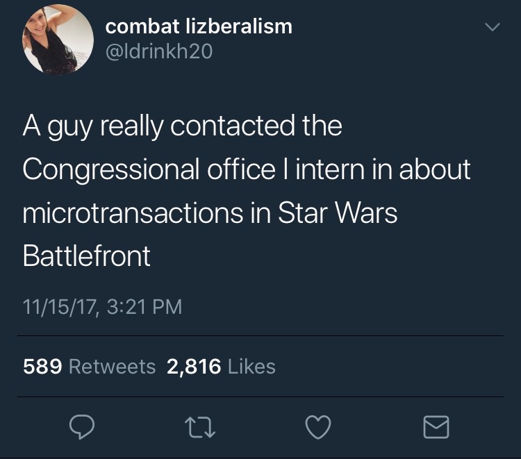 Guy Gets So Fed Up With EA's Antics He Actually Contacts His Senator