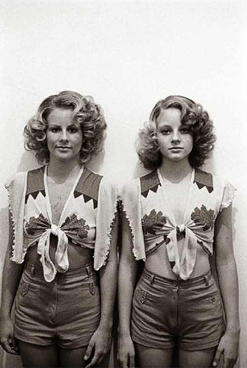 Jodie Foster and her sister, Connie.