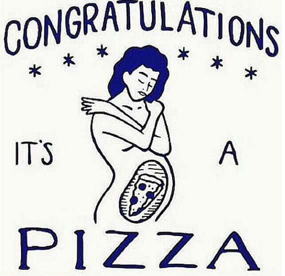 it's a pizza - Congratulations un Pizza