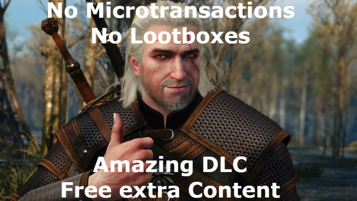 funny gaming memes - witcher 3 thumbs up - No Microtransactions No Lootboxes P. Ecce Amazing Dlc Free extra Content