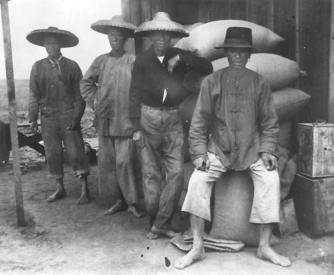 Chinese Laborers. The idea of foreigners taking local jobs is not isolated to the United States nor modern times. Long before the working class of the U.S. blamed Mexicans for taking their jobs, it was the Chinese. Immigrants from China worked for less than their American counterparts, $1.00 a day instead of $2.50. They also required less of their employers. They moved and managed their own labor camps, unlike the white laborers who demanded help.
