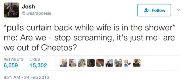 halsey and evan peters - Josh pulls curtain back while wife is in the shower me Are we stop screaming, it's just me are we out of Cheetos? 6,59TS 15,302 G 6,559 15,302 Ajr .