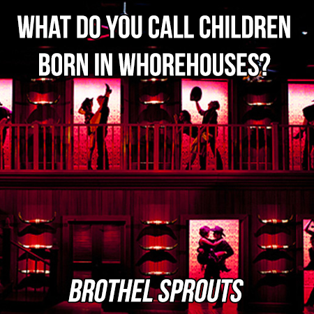 jokes about your work - What Do Yu Call Children Born In Whorehouses? | Brothel Sprouts