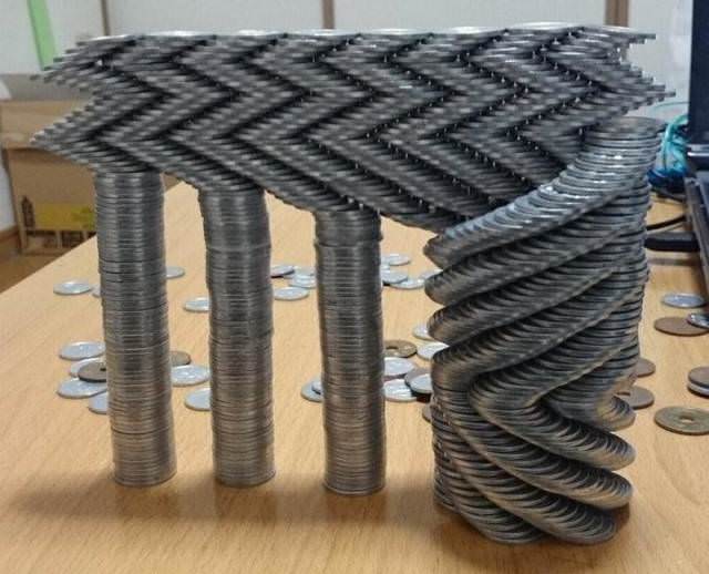 22 Oddly Satisfying Pics Of Coin Structures