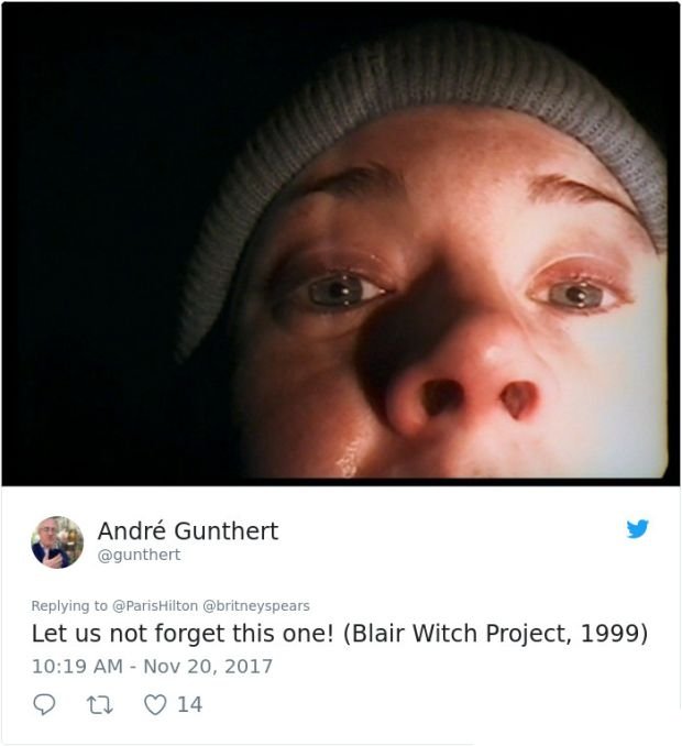 blair witch project pov - Andr Gunthert Hilton Let us not forget this one! Blair Witch Project, 1999 14