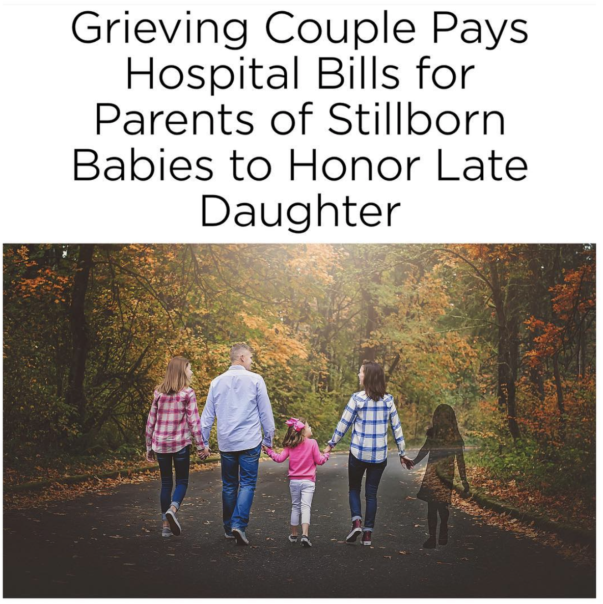 friendship - Grieving Couple Pays Hospital Bills for Parents of Stillborn Babies to Honor Late Daughter