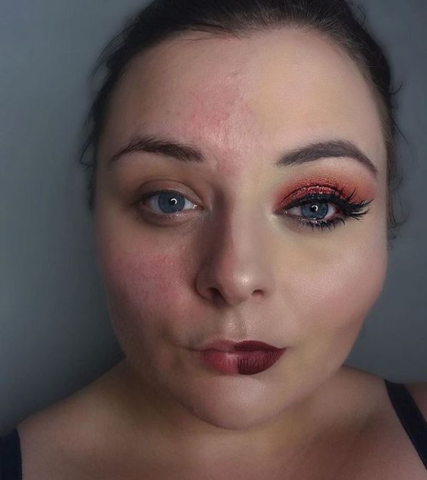 Makeup-Nomakeup Is A New Viral Trend For Women