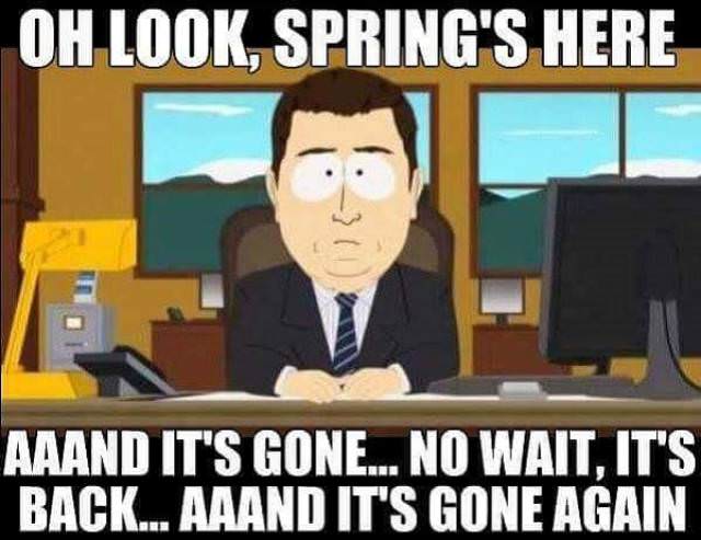 canada it's gone south park - Oh Look, Spring'S Here E Aaand It'S Gone... No Wait, It'S Back... Aaand It'S Gone Again