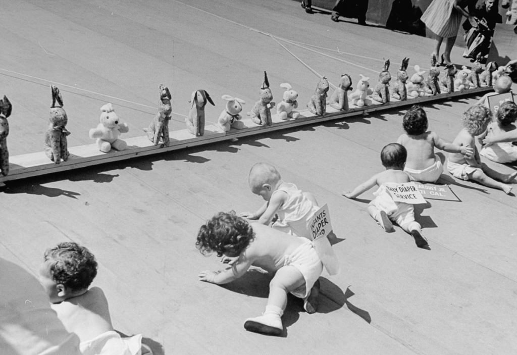 A 1946 “Baby Race.”