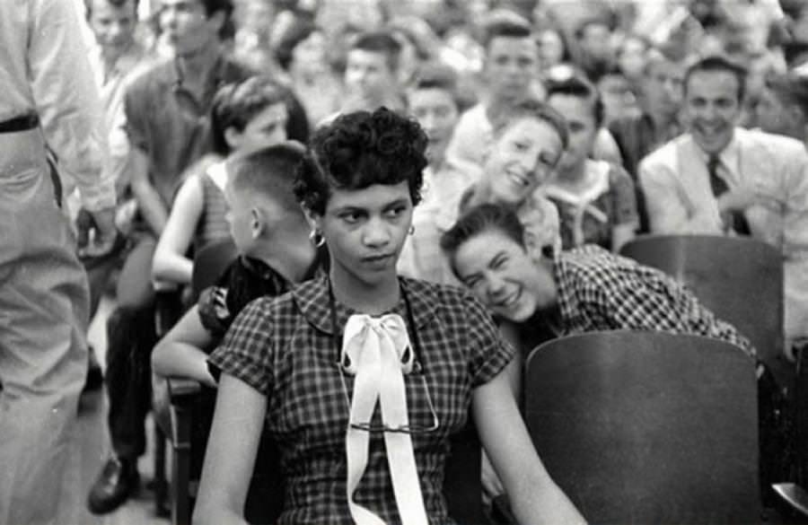 The First Black Student In An All-White School (1957). Dorothy Counts was admitted to the Harry Harding High School in Charlotte, North Carolina, in 1957, but her parents pulled her out four days later after relentless harassment from the other students.