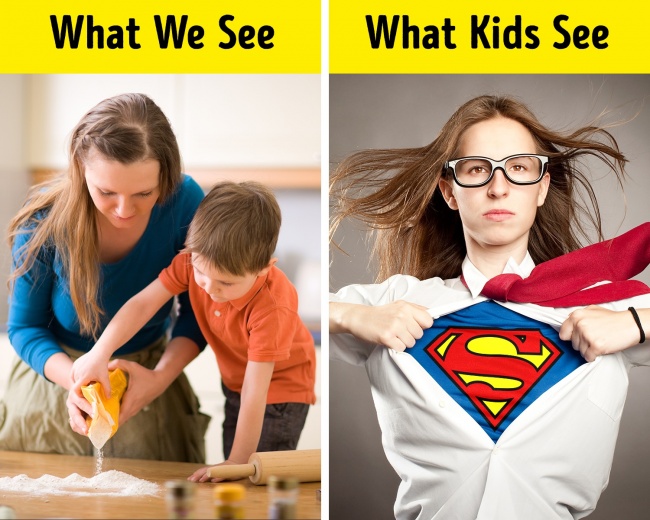10 Examples Of What We See Vs What Our Kids See