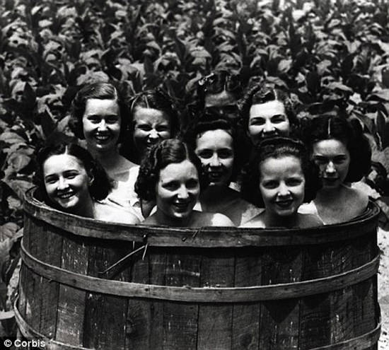 A pageant sometime in the 30s, at the National Tobacco Festival in Virginia