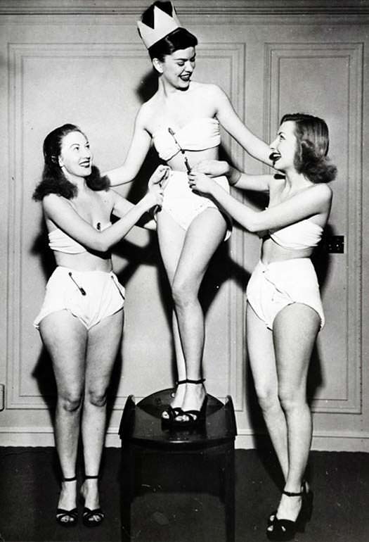 The Diaper Queen! Betty Barrett won big at the Diaper Service Institute of America convention, 1947