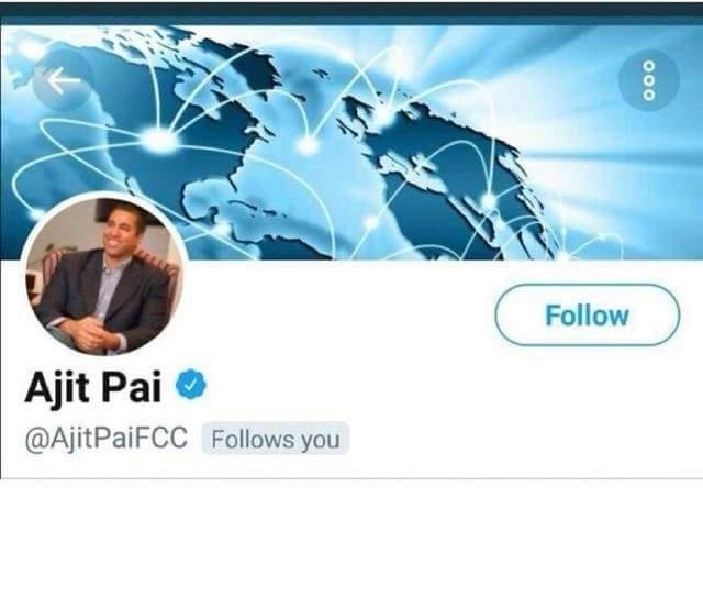 Ajit Pai accepted...