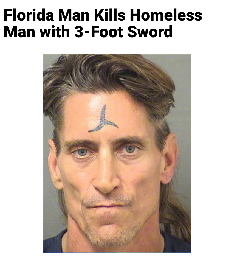 george christopher livingston - Florida Man Kills Homeless Man with 3Foot Sword