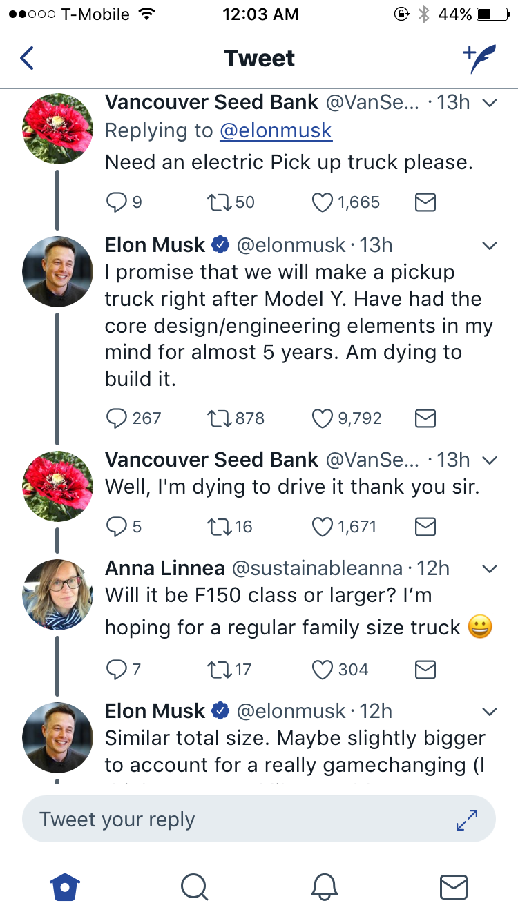 Elon Musk Is Taking Suggestions For Improvements On The Teslas