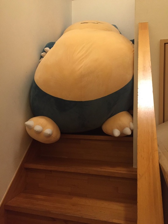 snorlax blocks your path