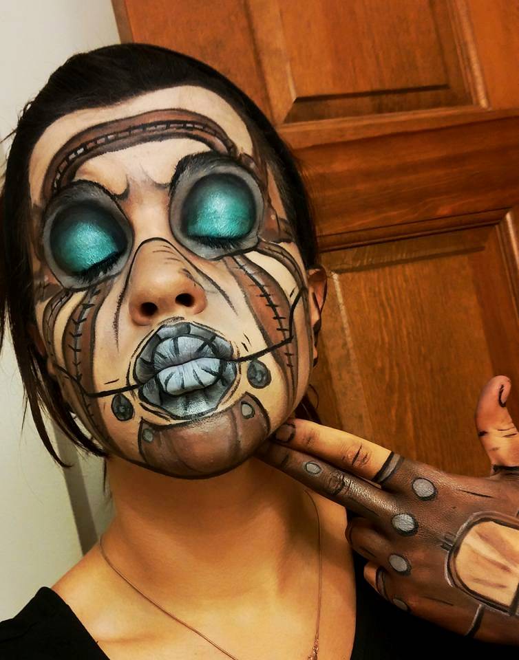 borderlands psycho makeup - Cid