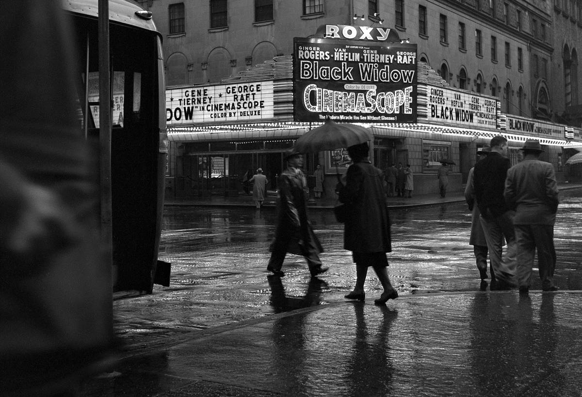 Roxy Theatre, West 50th Street, Manhattan, 1954