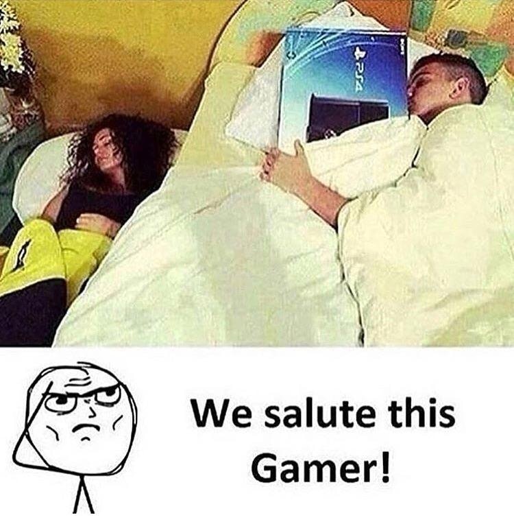 gamer national anthem - We salute this Gamer!