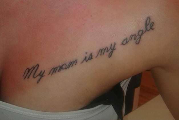 This tattoo will make you turn 180 degrees.
