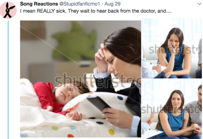 Guy Does A Hilariously Weird Story Out Of Stock Photos That Became A Meme