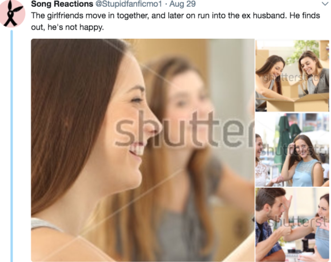 Guy Does A Hilariously Weird Story Out Of Stock Photos That Became A Meme