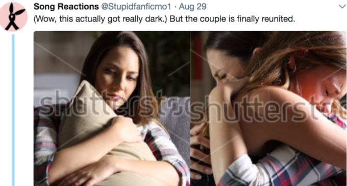 Guy Does A Hilariously Weird Story Out Of Stock Photos That Became A Meme