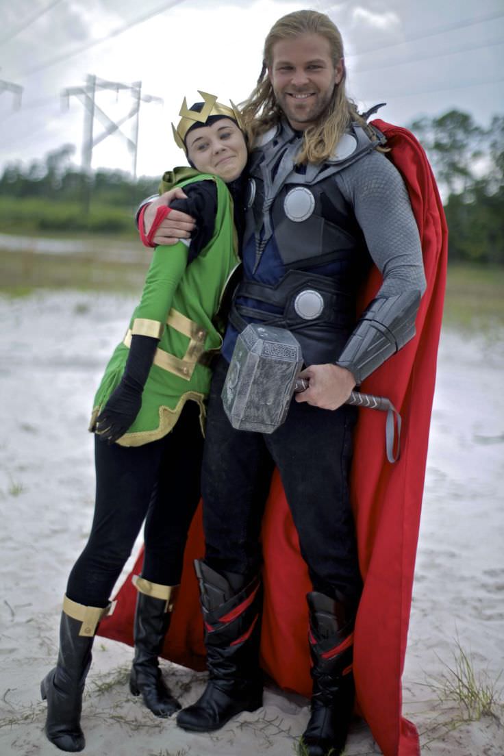 thor cosplay little girl