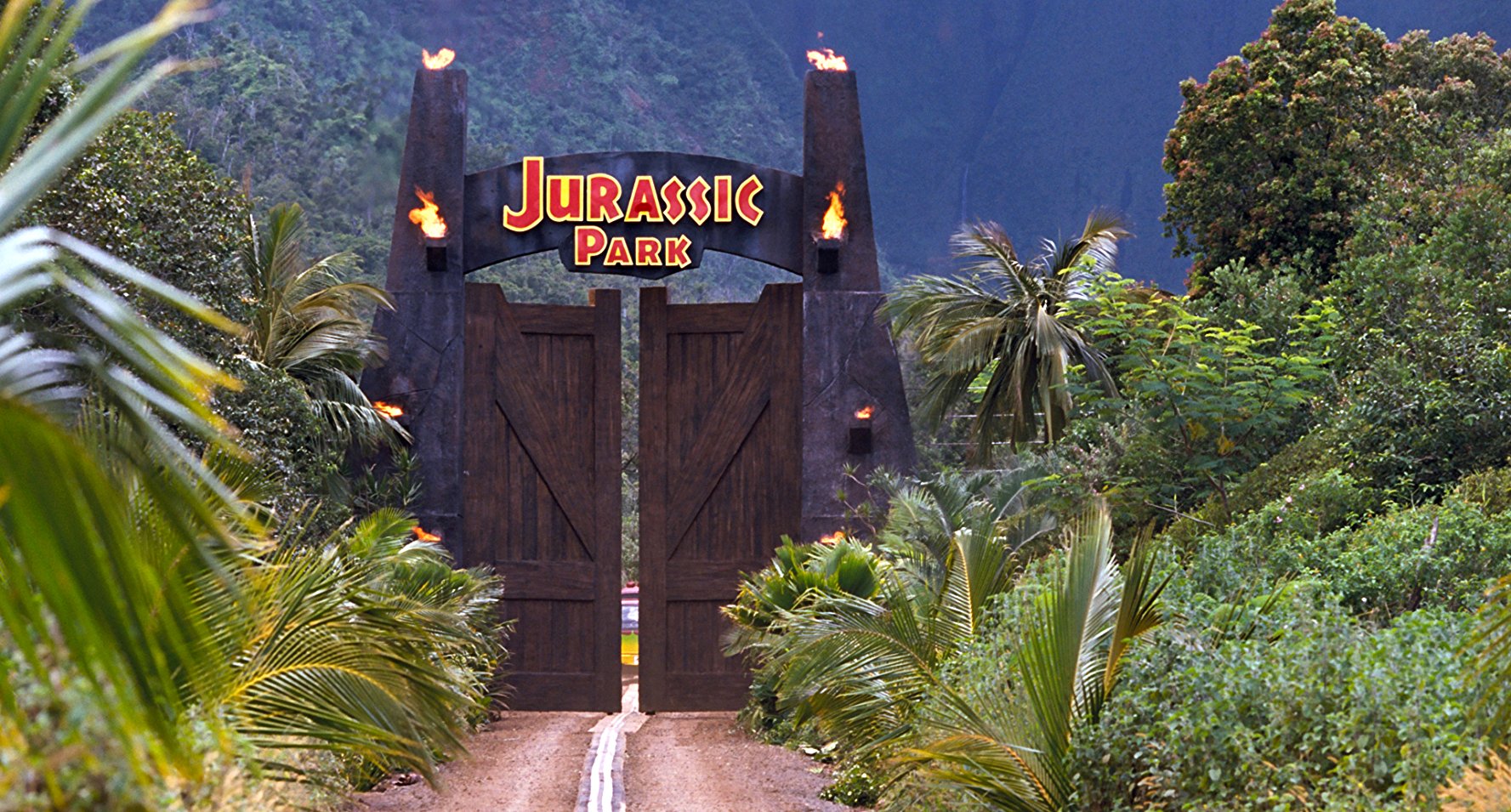jurassic park gate - Jurassic Park