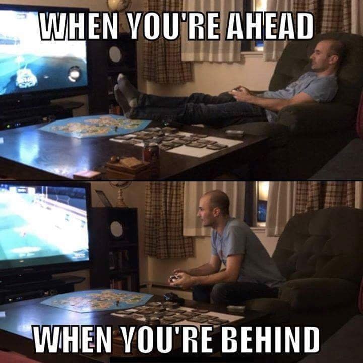 gaming posture reddit - When You'Re Ahead When You'Re Behind